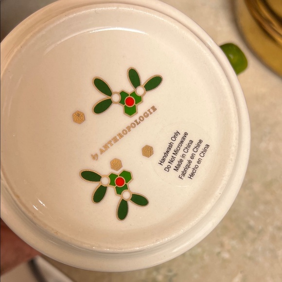 Anthropologie Tile Mug - J - Picture 3 of 4